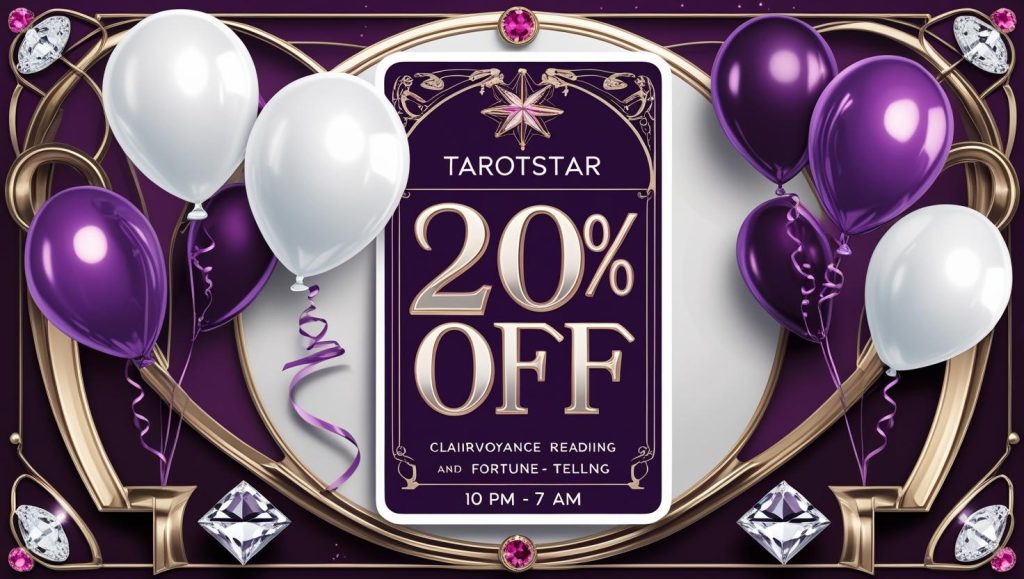 Tarotkarten liegen auf einem Tisch bei Nacht, Symbol für die Night-Aktion mit 20% Rabatt für Kartenlegen am Telefon bei Tarotstar.